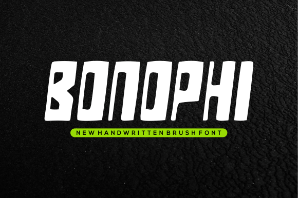 Bonophi: A Bold Display Font That Elevates Brand Identity