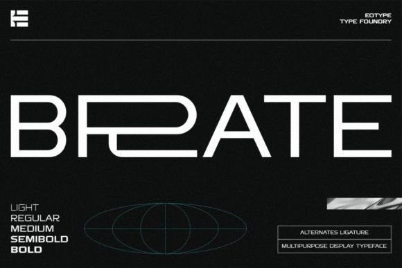Brate: A Bold Display Font That Commands Attention in Digital Campaigns