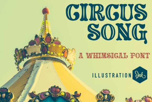 Circus Song: A Bold Display Font for Editorial Impact