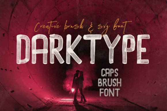 Darktype: A Modern Display Font for Creative Web Design Projects