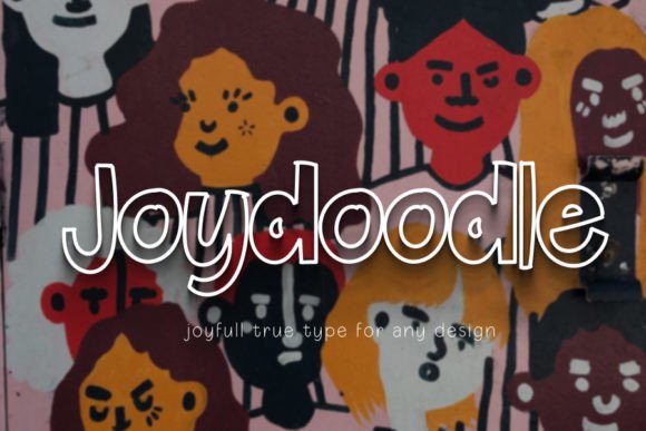 Joydoodle: A Playful Display Font for Lively Brand Identities