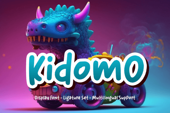 Kidomo: The Playful Display Font That Makes Campaigns Pop