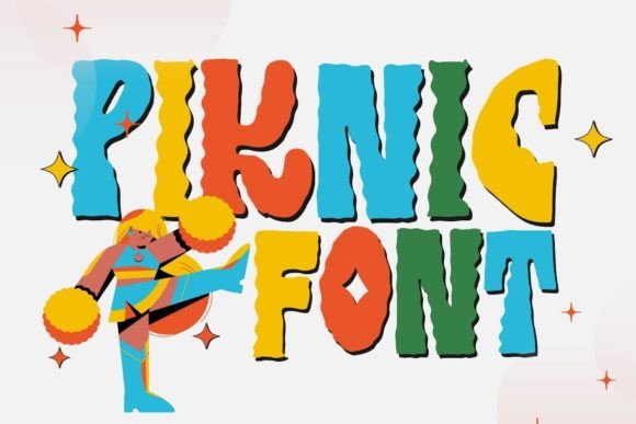 Piknic: A Hand-Painted Typeface for Editorial Elegance and Visual Impact