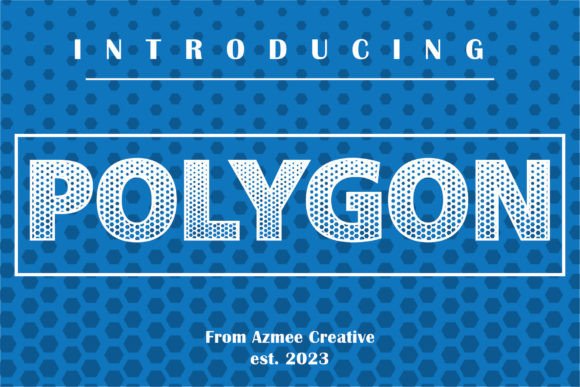 Polygon: A Bold Display Font That Elevates Small Business Branding