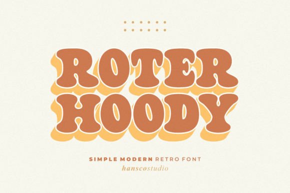 Roter Hoody: A Bold Serif for Editorial Charm
