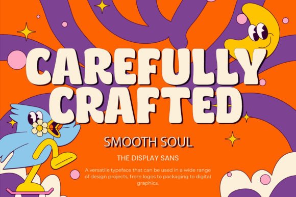 Smoothsoul: A Designer’s Go-To Display Font for Modern-Retro Branding