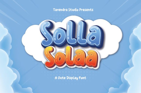 Solla Solaa: A Playful Display Font That Brings Personality to Branding
