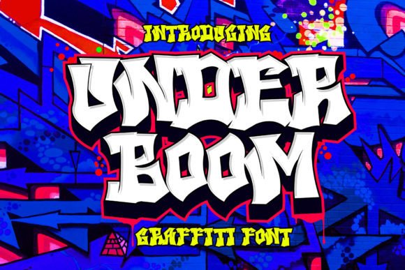 Under Boom: A Bold Urban Typeface for Crafters and Makers