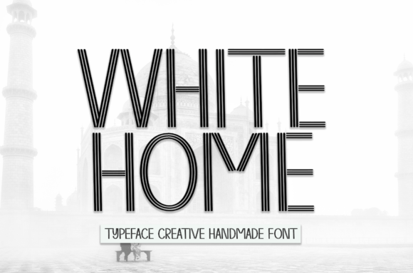White Home: A Fresh Display Font for Scroll-Stopping Marketing Design